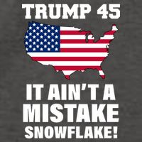 Trump 45 It Ain't A Mistake Snowflake Vector Backpack