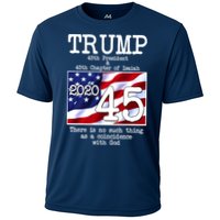Trump 45th President 45th Chapter Of Isaiah Cooling Performance Crew T-Shirt