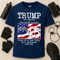 Trump 45th President 45th Chapter Of Isaiah Cooling Performance Crew T-Shirt