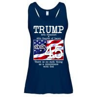 Trump 45th President 45th Chapter Of Isaiah Ladies Essential Flowy Tank