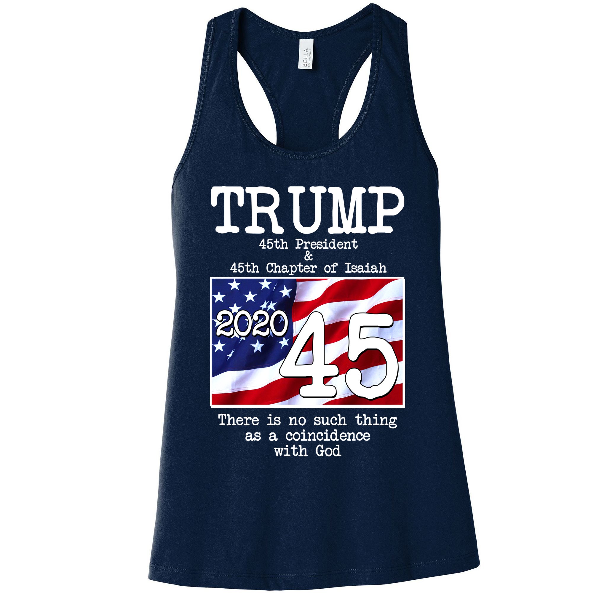 Trump 45th President 45th Chapter Of Isaiah Womens Tank Top