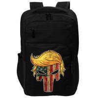 Trump American Skull Golden Hair Impact Tech Backpack