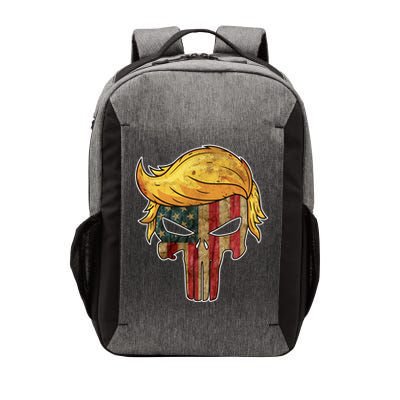 Trump American Skull Golden Hair Vector Backpack