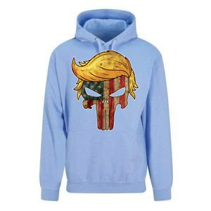 Trump American Skull Golden Hair Unisex Surf Hoodie