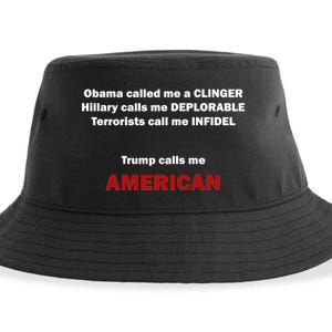 Trump Calls Me American Sustainable Bucket Hat