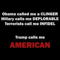 Trump Calls Me American Baby Bodysuit