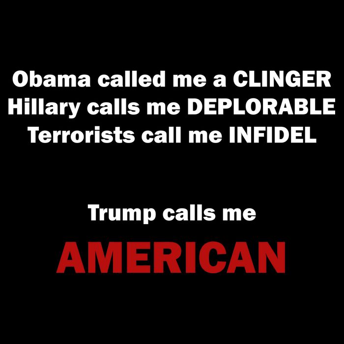 Trump Calls Me American Baby Bodysuit