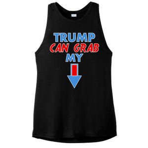 Trump Can Grab My Pussy Arrow 2020 Election Ladies PosiCharge Tri-Blend Wicking Tank