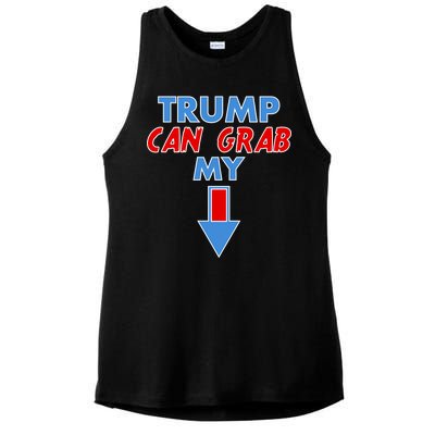 Trump Can Grab My Pussy Arrow 2020 Election Ladies PosiCharge Tri-Blend Wicking Tank