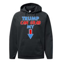 Trump Can Grab My Pussy Arrow 2020 Election Performance Fleece Hoodie