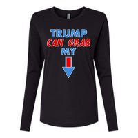 Trump Can Grab My Pussy Arrow 2020 Election Womens Cotton Relaxed Long Sleeve T-Shirt