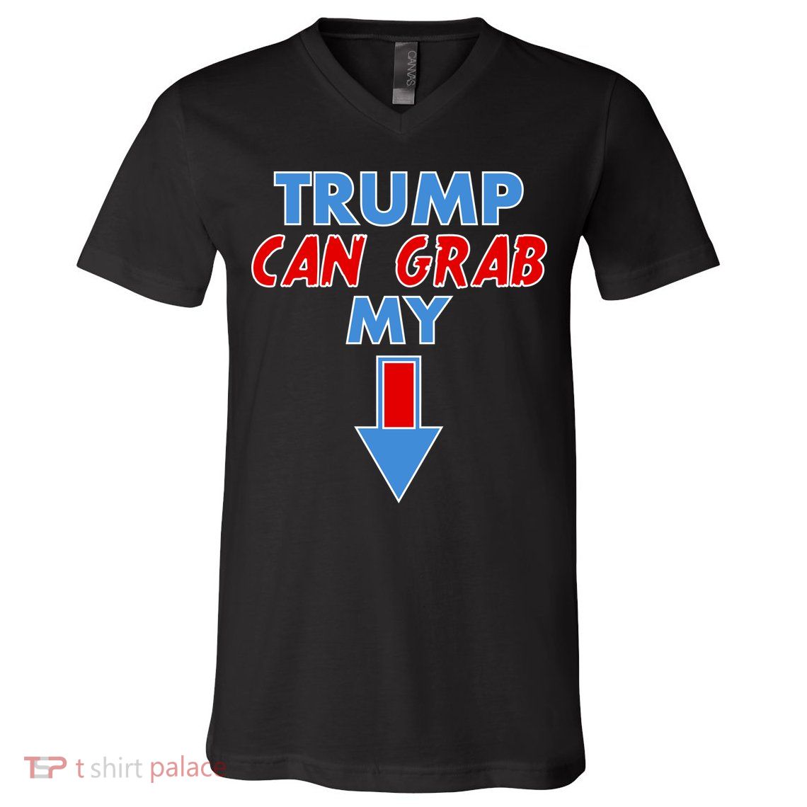Trump Can Grab My Pussy Arrow 2020 Election V-Neck T-Shirt