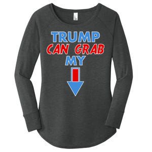 Trump Can Grab My Pussy Arrow 2020 Election Women's Perfect Tri Tunic Long Sleeve Shirt