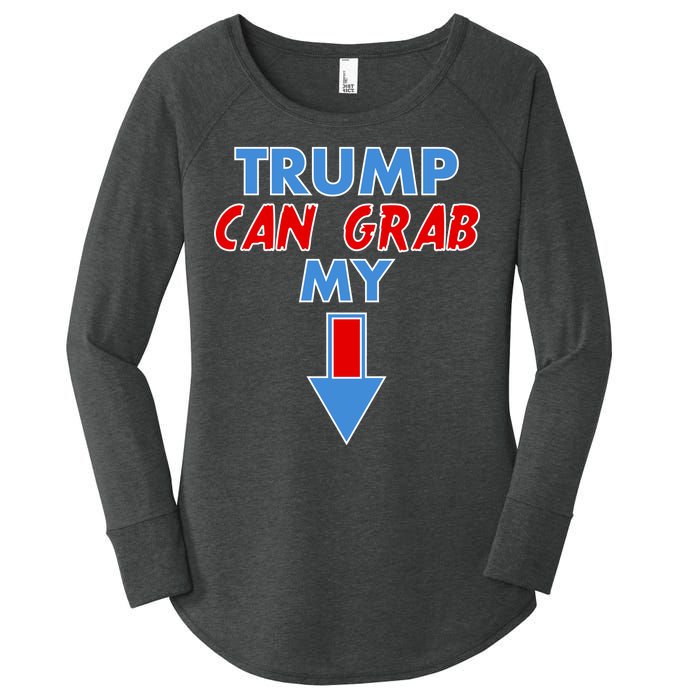 Trump Can Grab My Pussy Arrow 2020 Election Women's Perfect Tri Tunic Long Sleeve Shirt