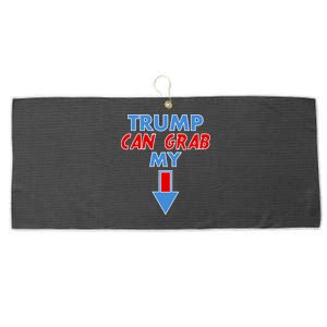 Trump Can Grab My Pussy Arrow 2020 Election Large Microfiber Waffle Golf Towel