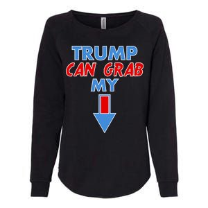 Trump Can Grab My Pussy Arrow 2020 Election Womens California Wash Sweatshirt