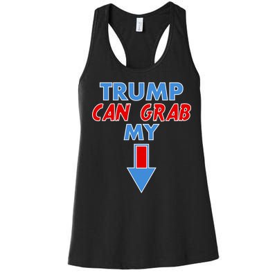 Trump Can Grab My Pussy Arrow 2020 Election Women's Racerback Tank