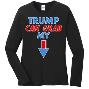 Trump Can Grab My Pussy Arrow 2020 Election Ladies Long Sleeve Shirt