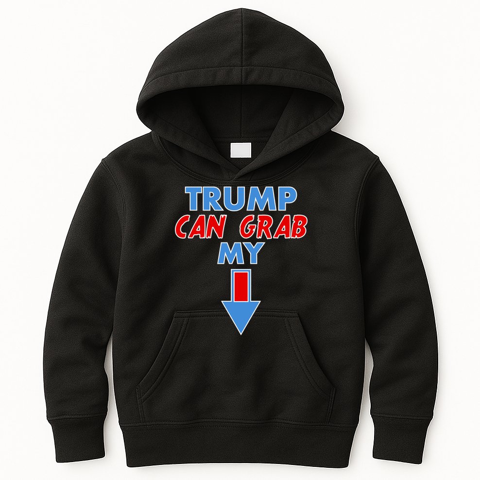 Trump Can Grab My Pussy Arrow 2020 Election Kids Hoodie