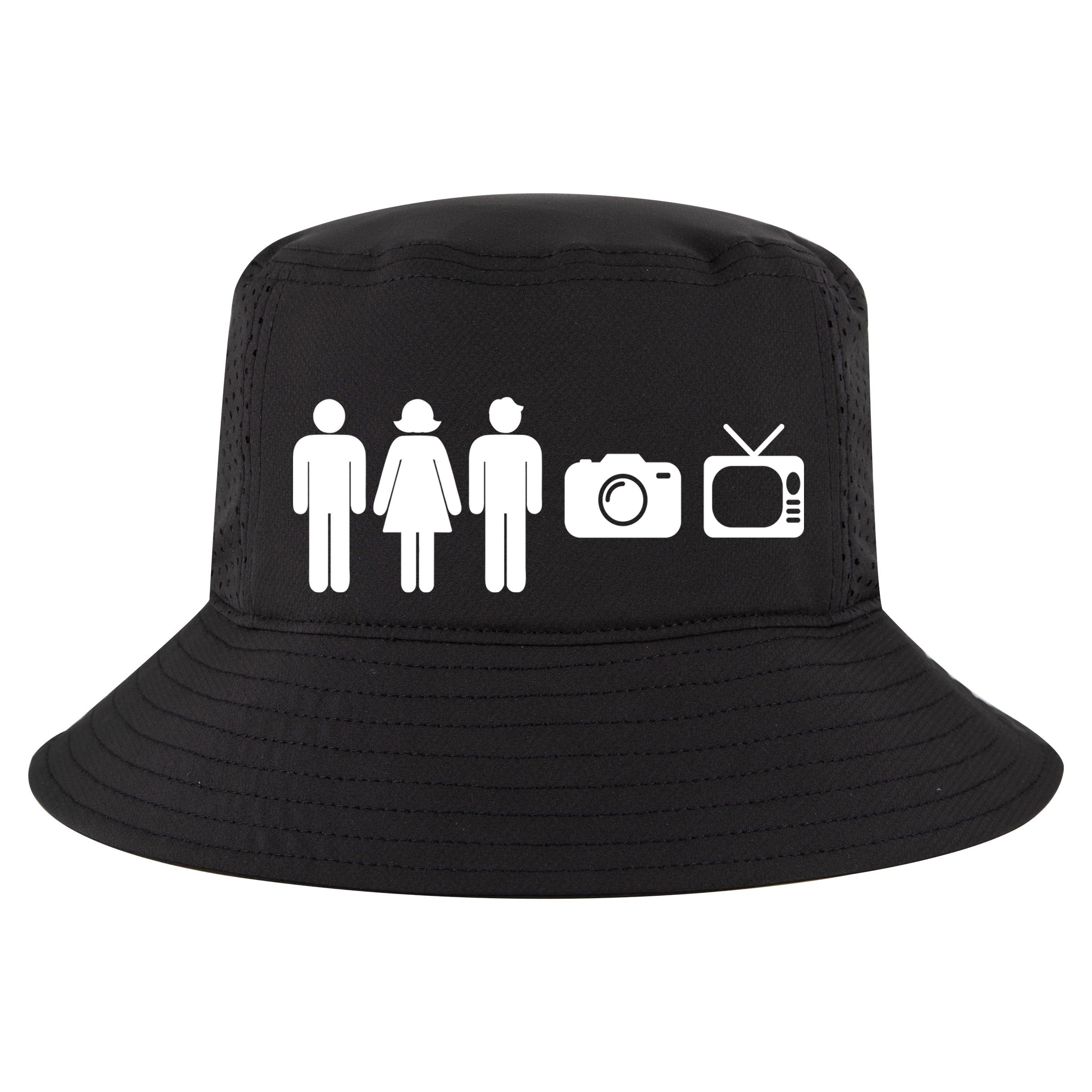Trump Cognitive Test Person Woman Man Camera TV Funny Cool Comfort Performance Bucket Hat