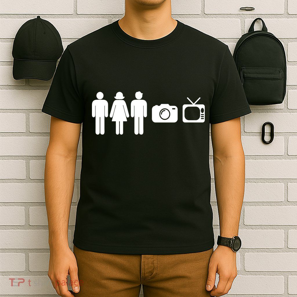Trump Cognitive Test Person Woman Man Camera TV Funny T-Shirt