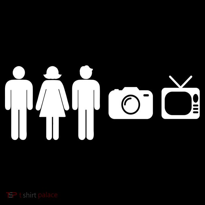 Trump Cognitive Test Person Woman Man Camera TV Funny T-Shirt