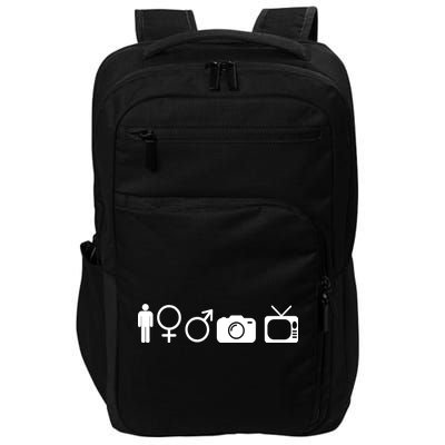 Trump Cognitive Test Symbols Impact Tech Backpack