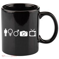 Trump Cognitive Test Symbols 11oz C Handle Ceramic Mug