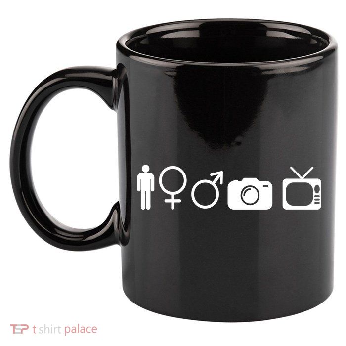 Trump Cognitive Test Symbols 11oz C Handle Ceramic Mug