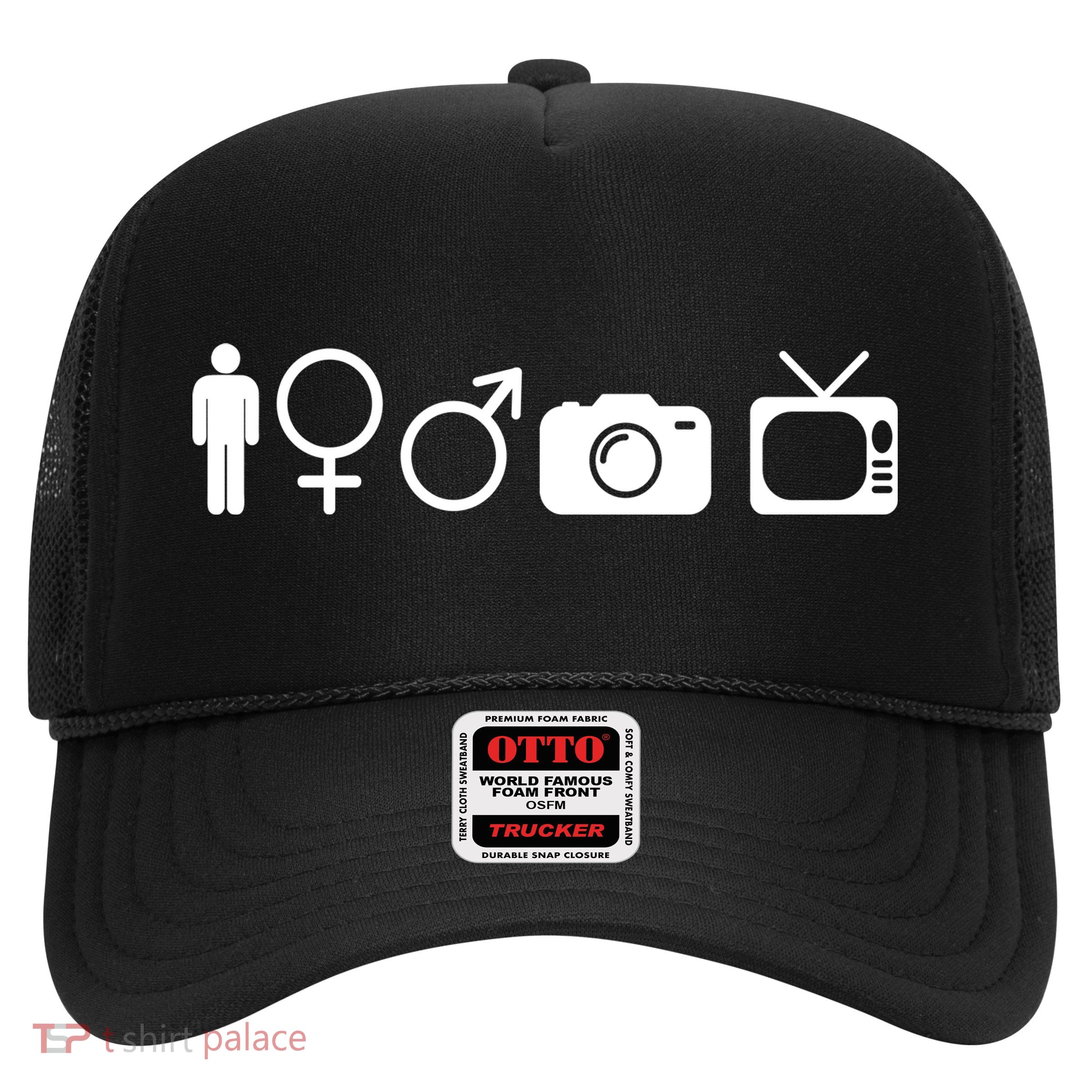 Trump Cognitive Test Symbols Trucker Hat