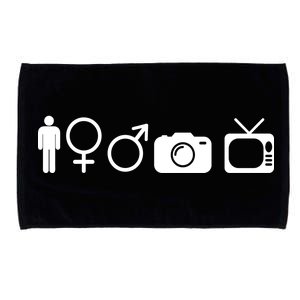 Trump Cognitive Test Symbols Microfiber Hand Towel