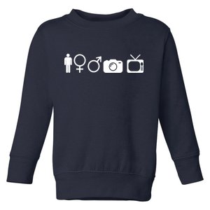 Trump Cognitive Test Symbols Toddler Sweatshirt