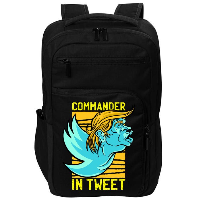 Trump Commander In Tweet Impact Tech Backpack