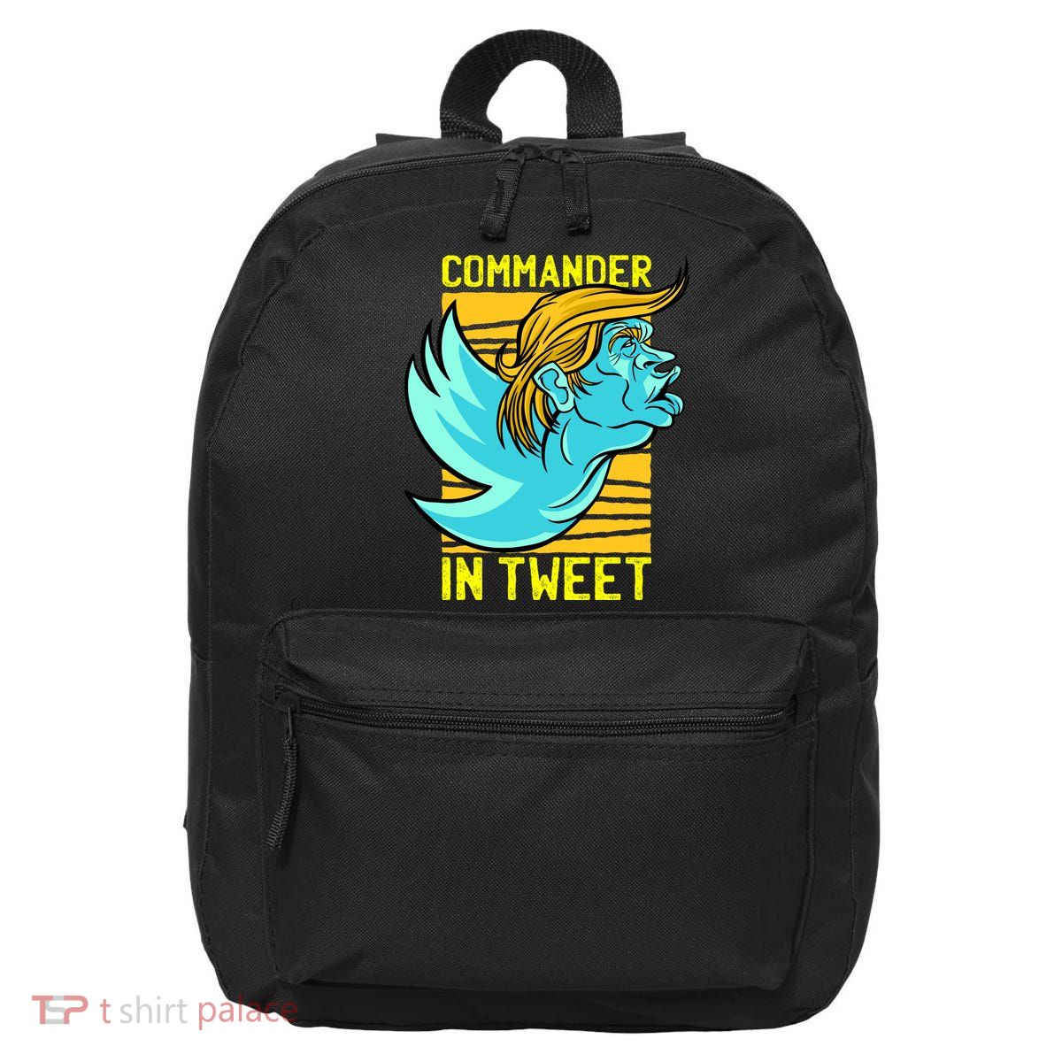 Trump Commander In Tweet 16 in Basic Backpack