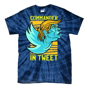 Trump Commander In Tweet Tie-Dye T-Shirt