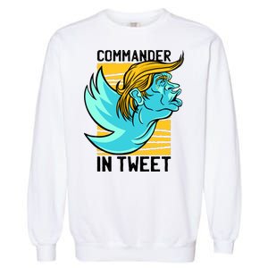 Trump Commander In Tweet Garment-Dyed Sweatshirt