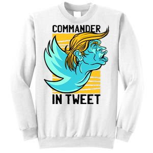 Trump Commander In Tweet Sweatshirt