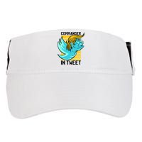 Trump Commander In Tweet Adult Drive Performance Visor
