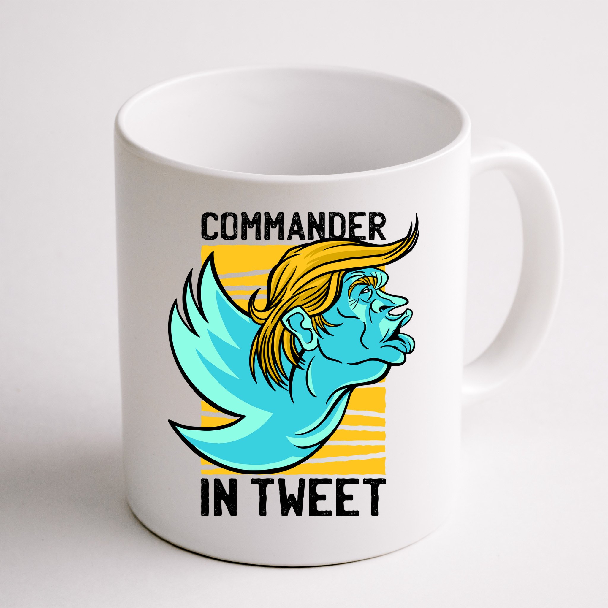 Trump Commander In Tweet Mug