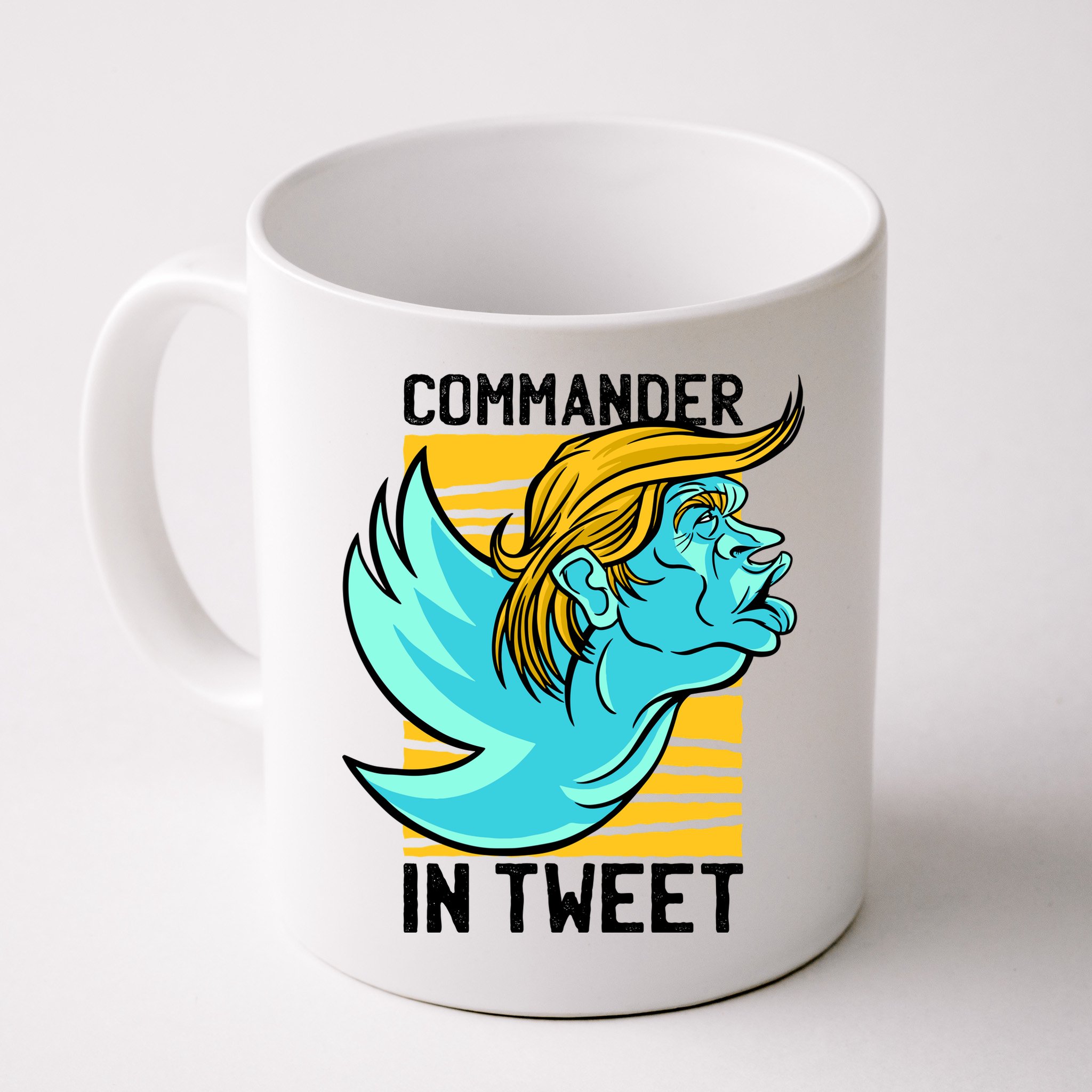 Trump Commander In Tweet Mug