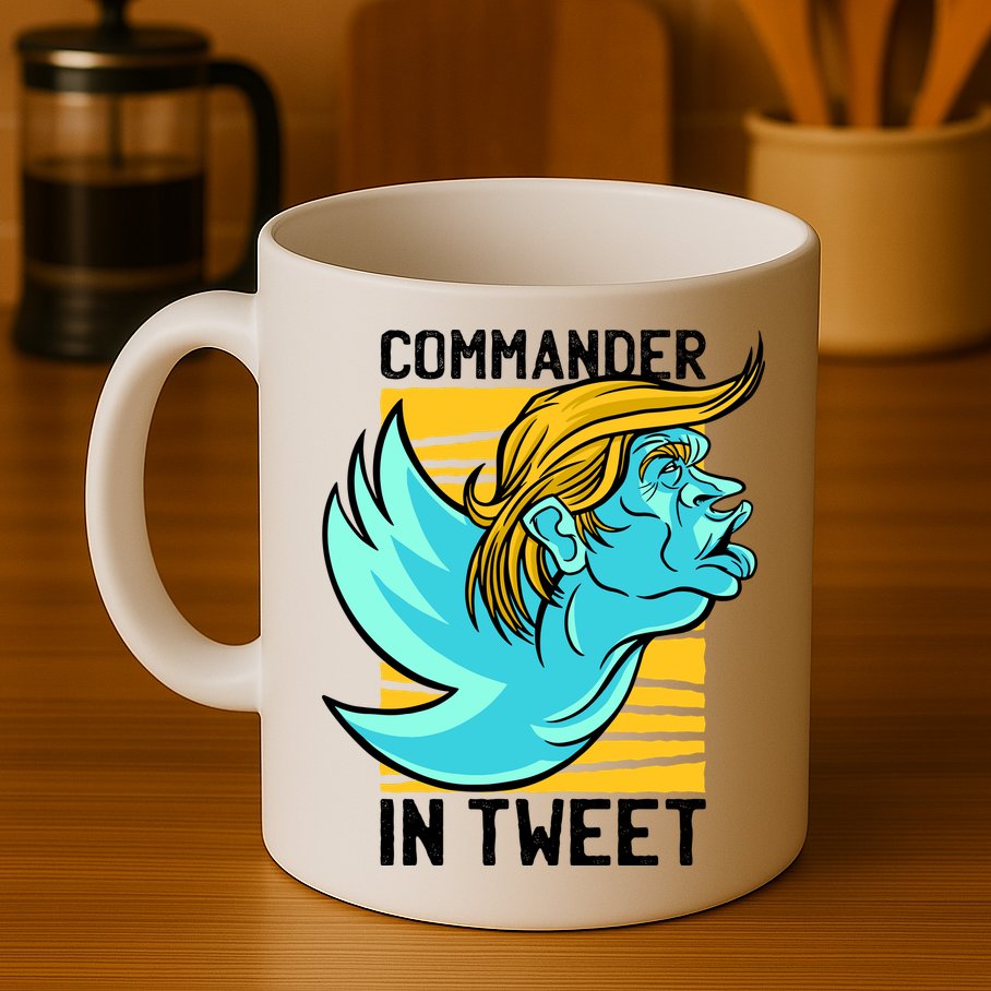 Trump Commander In Tweet Mug