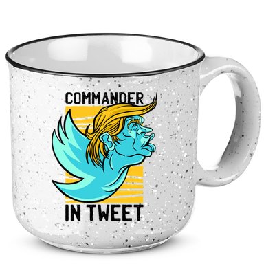 Trump Commander In Tweet 15oz Campfire Ceramic Mug