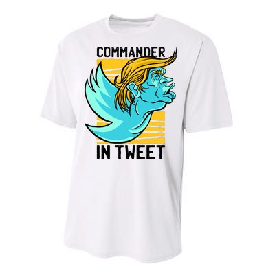 Trump Commander In Tweet Performance Sprint T-Shirt