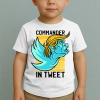 Trump Commander In Tweet Toddler T-Shirt