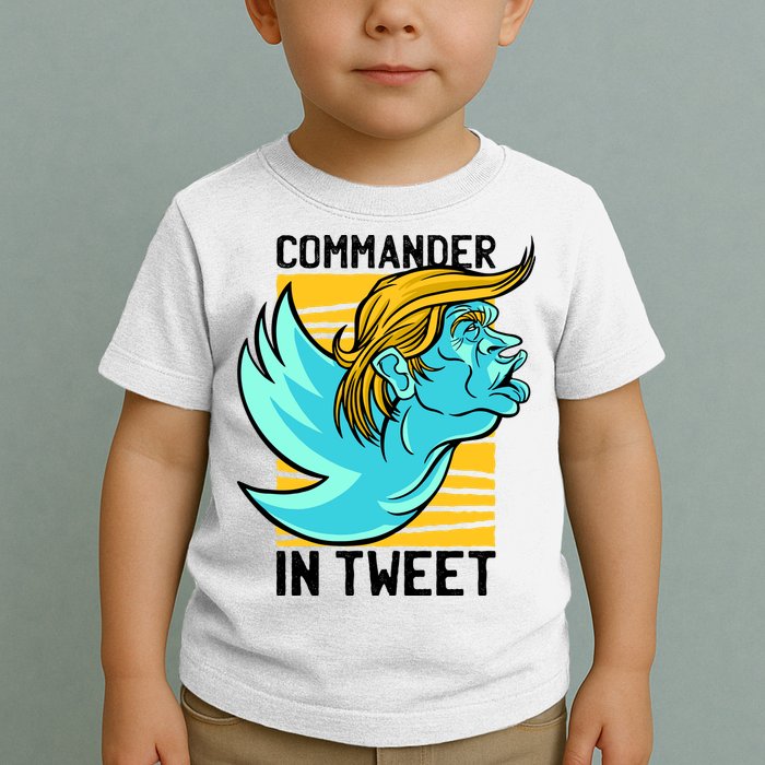 Trump Commander In Tweet Toddler T-Shirt