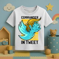 Trump Commander In Tweet Toddler T-Shirt