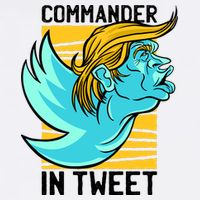 Trump Commander In Tweet Toddler T-Shirt