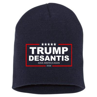 Trump Desaints 2024 Election Save America Short Acrylic Beanie