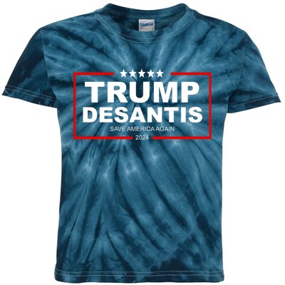 Trump Desaints 2024 Election Save America Kids Tie-Dye T-Shirt