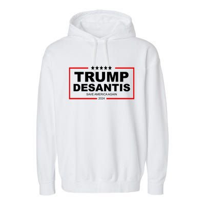 Trump Desaints 2024 Election Save America Garment-Dyed Fleece Hoodie